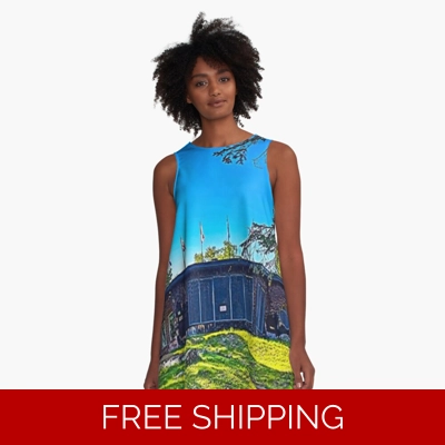 Le Studio A Line Dress Building 2020